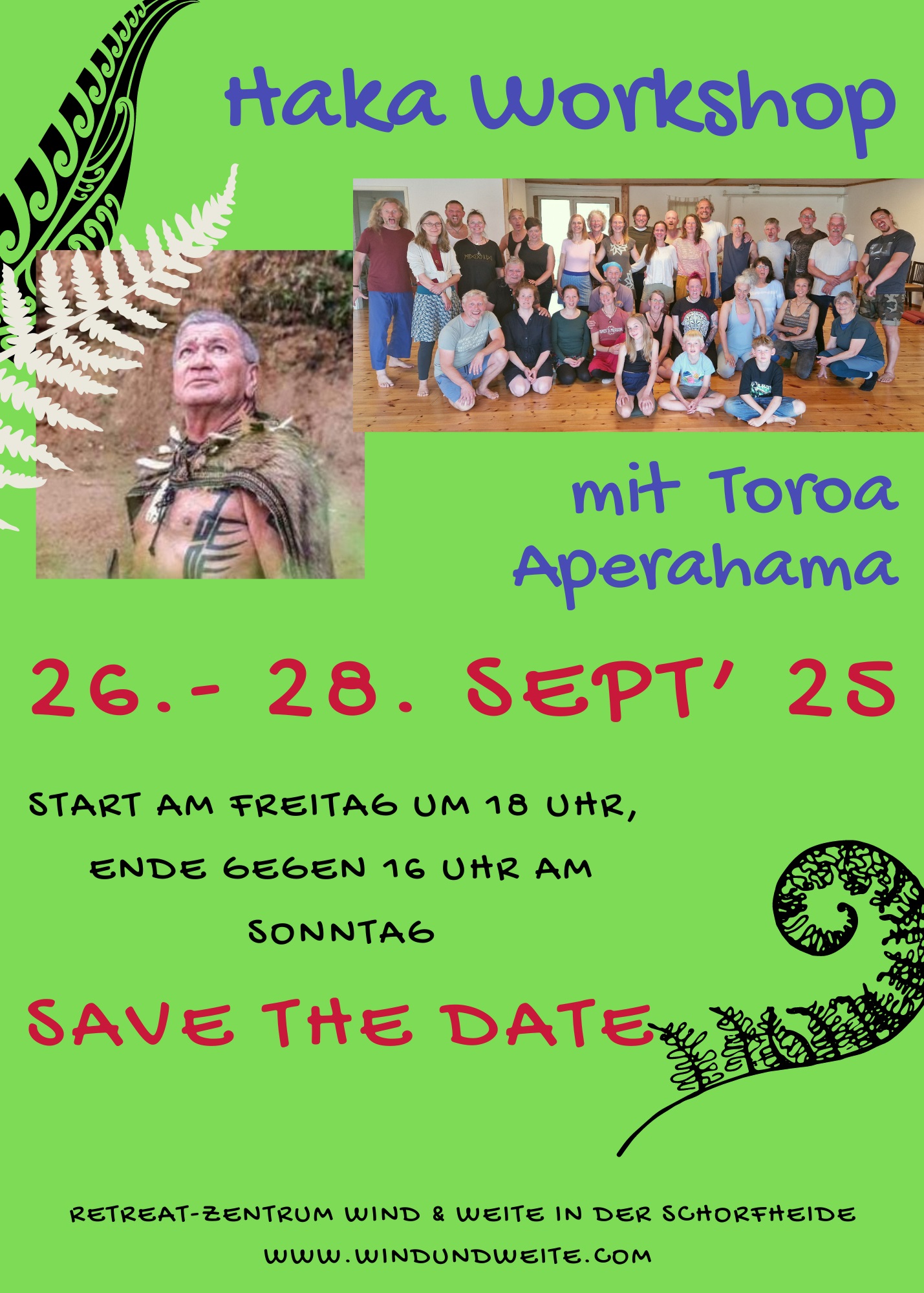 Haka Workshop mit Toroa 2025