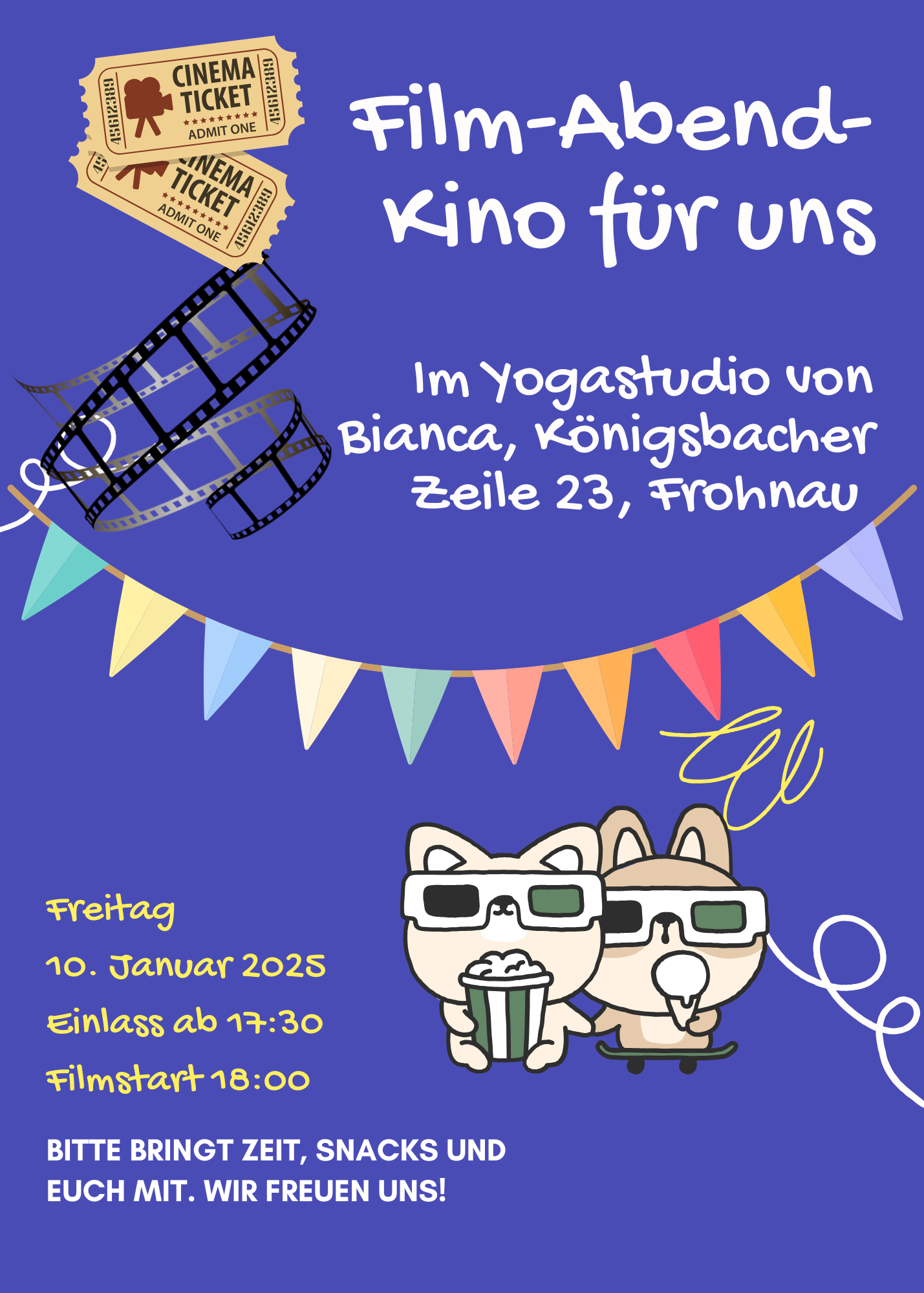 Filmabend im Januar 2025